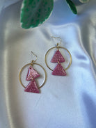 bijoux-boucles-d_oreilles-fantaisie-rose-paillettes-triangle-isae