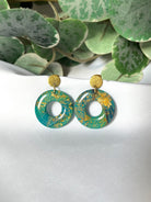 boucles_d_oreilles_minimalistes_vert_paillette_pour_le_jour_pour_la_soiree_chic_tendances_automne